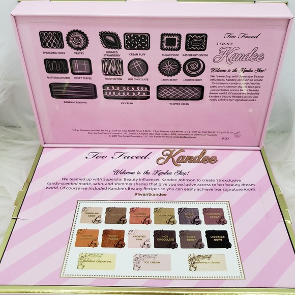 TOO FACED I WANT KANDEE EYES EYESHADOW PALETTE - Picture 6 of 7